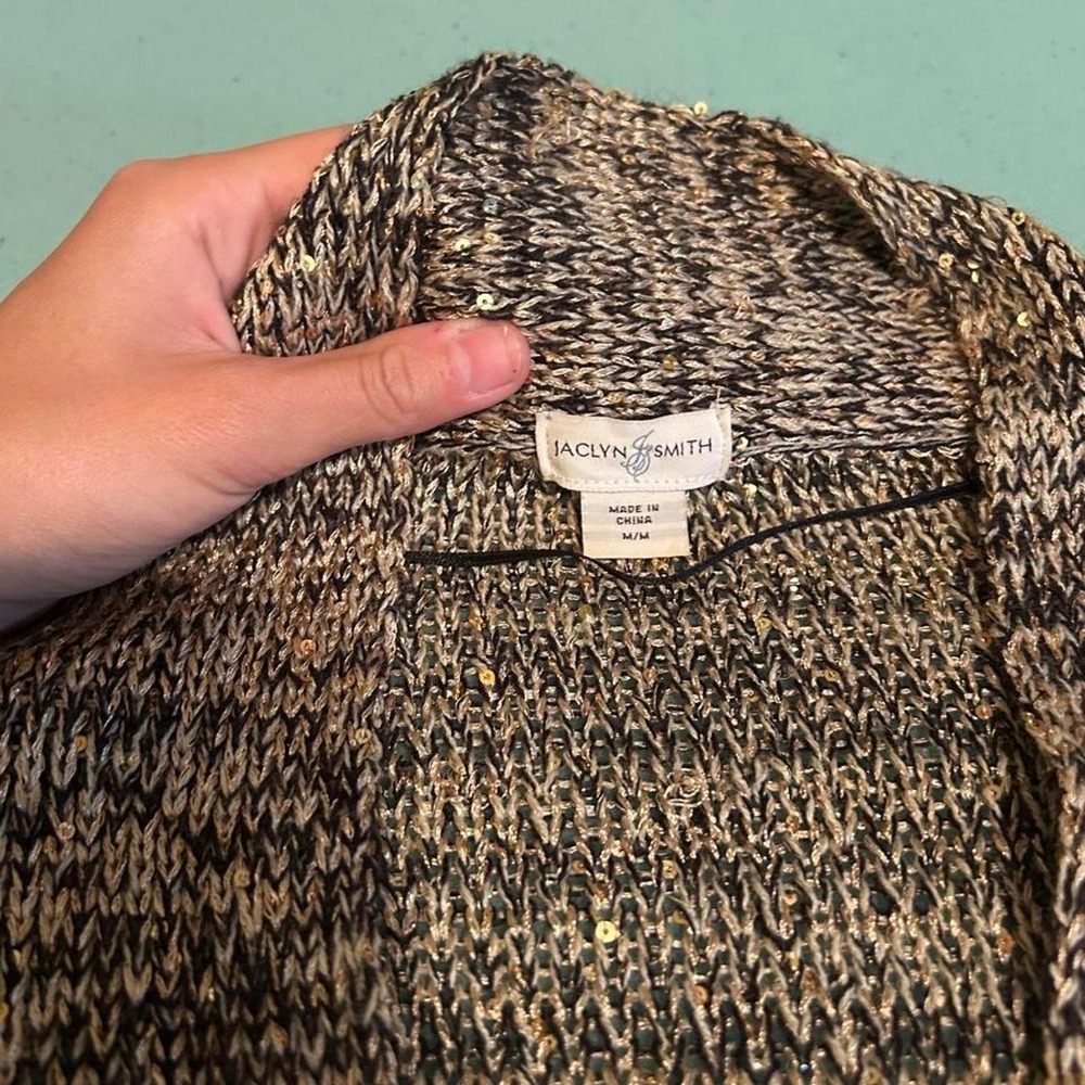 sequin cardigans - Picture 2 of 4